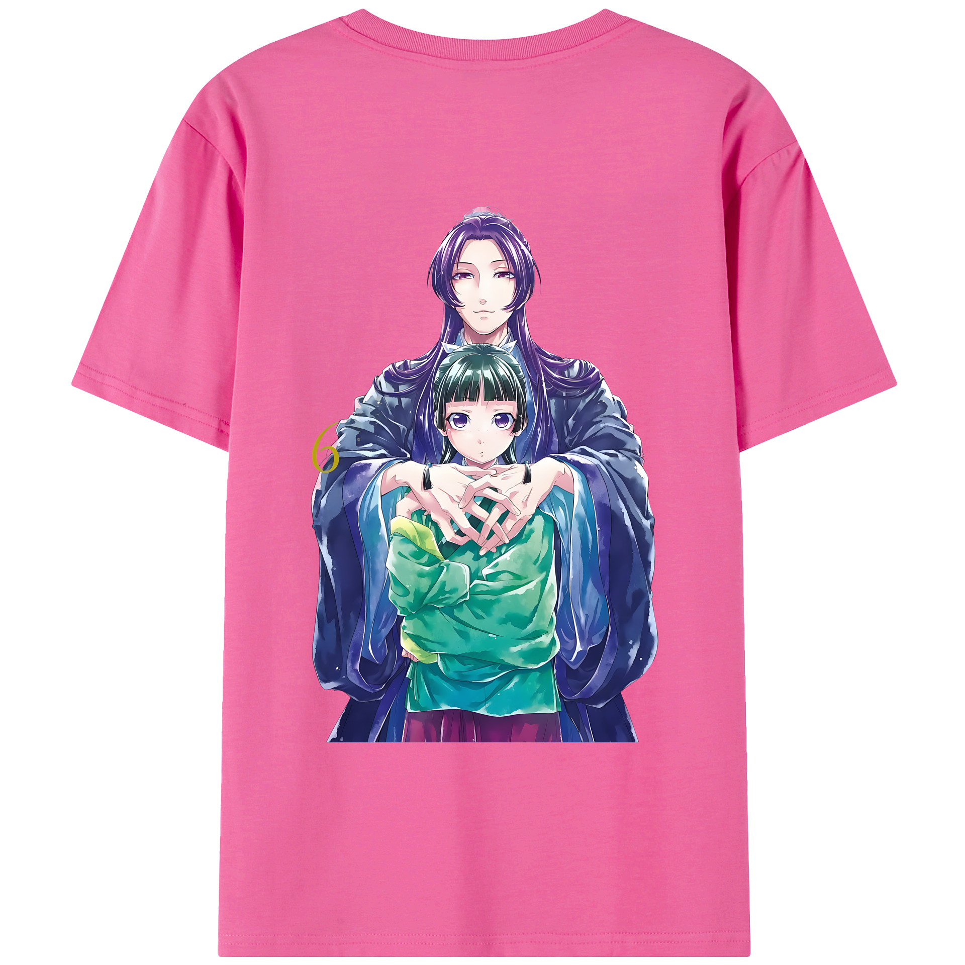 （画像用） 薬屋のひとりごと The Apothecary Diaries レディース半袖Tシャツ(バックプリント)